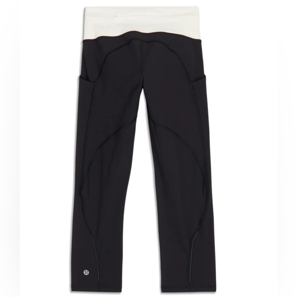 Lululemon Quick Feet Crop size 2